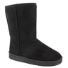 Women Classic Mid-Calf Suede Winter Boots with Faux Fur Lining