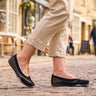 Perforated Slip On Comfort Shoe