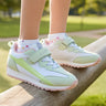 Lightweight Trainers with Mesh Panels and Hook & Loop Strap