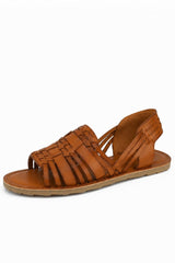Leather Slingback Sandals