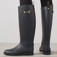 Equestrian Style Waterproof Riding Wellington Boots