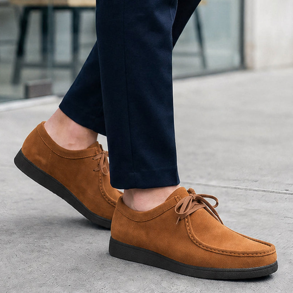 Men's Lace-Up Moccasin Style Shoe