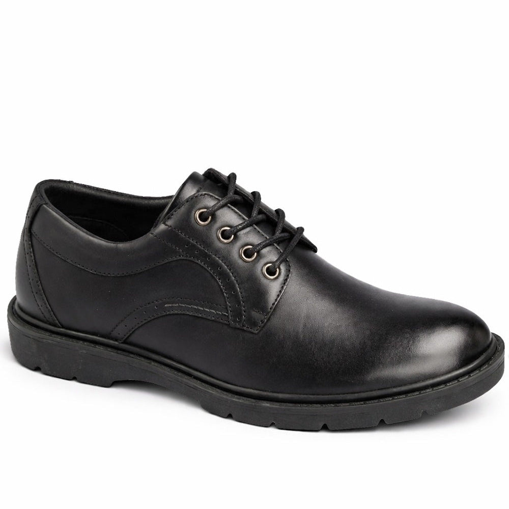 Leather Lace Up Derby Shoe