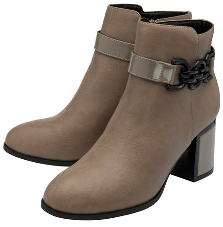 Lotus Amarin Women Ankle Boots Taupe