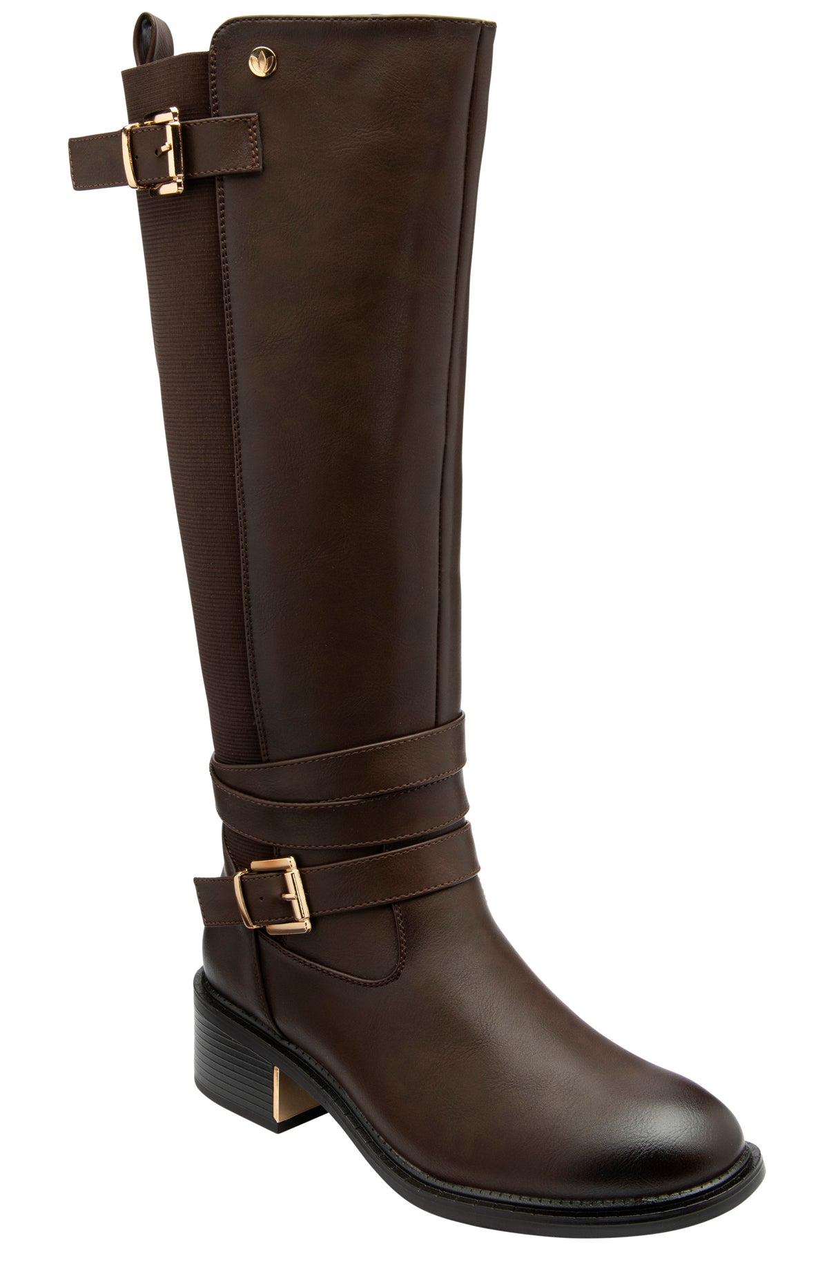 Lotus Brown Freya Knee High Boots