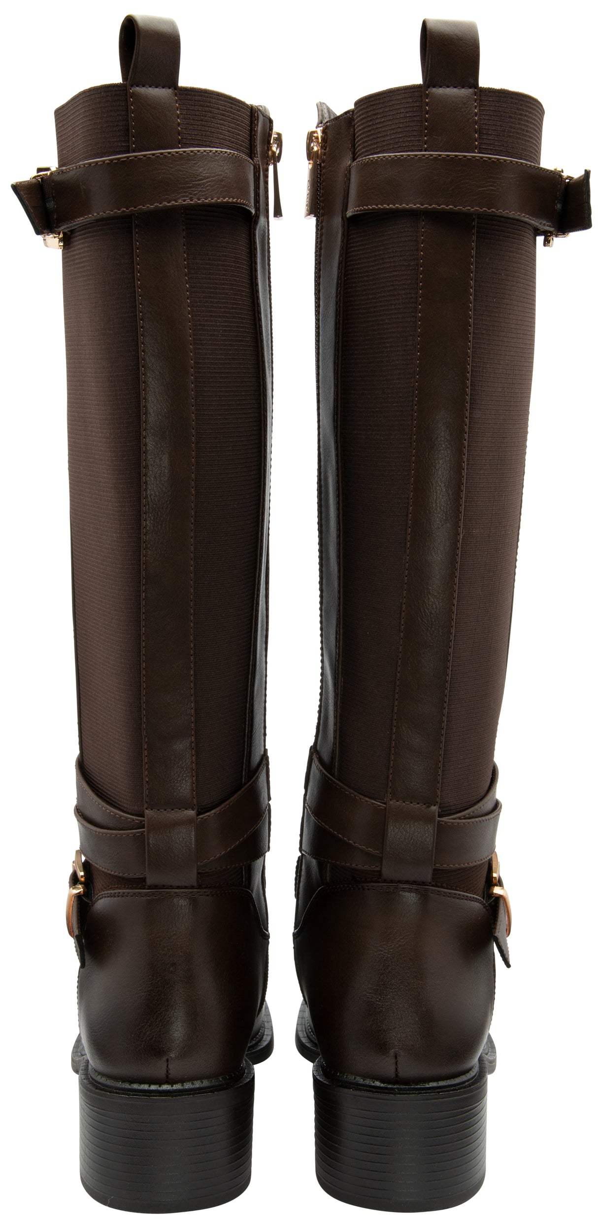 Lotus Brown Freya Knee High Boots