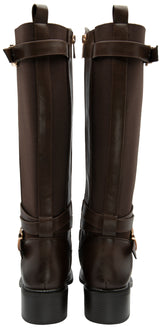 Lotus Brown Freya Knee High Boots