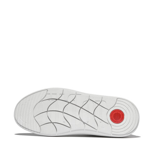 FitFlop RTG Leather/Suede Trainers - Urban White