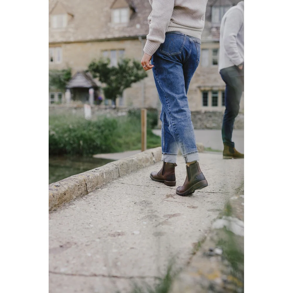 Cotswolds Women Laverton Ankle Boots Brown