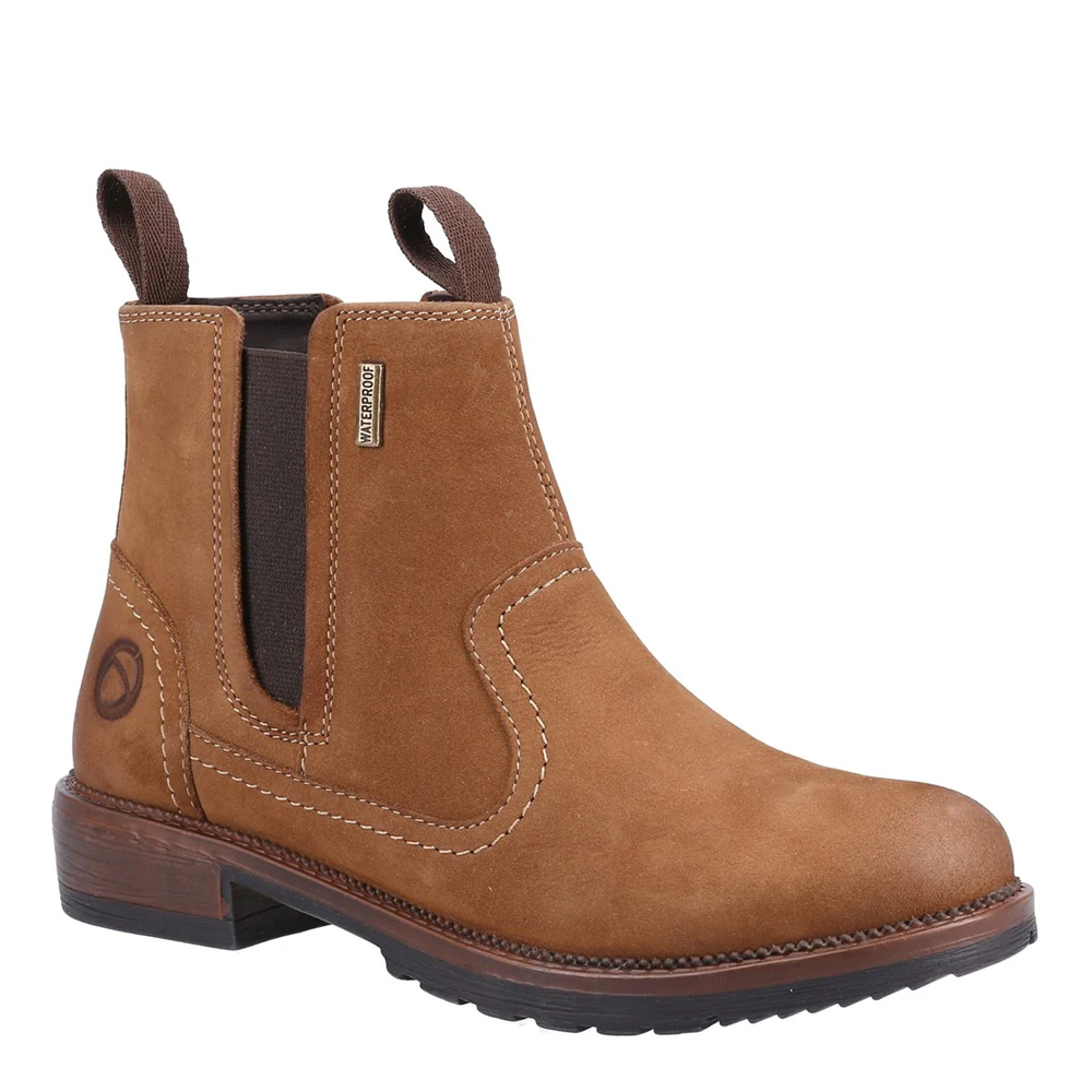 Cotswolds Women Laverton Ankle Boots Tan