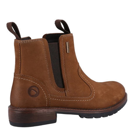 Cotswolds Women Laverton Ankle Boots Tan