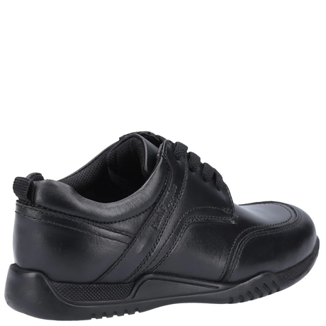 Hush Puppies Black Harvey Senior School Shoes