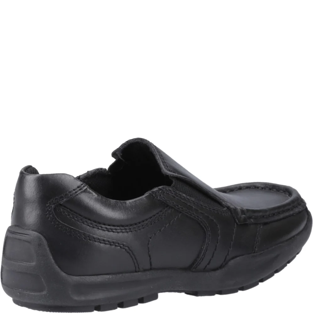 Hush Puppies Boys Morgan Slip On Junior - Black