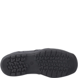 Hush Puppies Boys Morgan Senior School Shoes - Black
