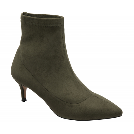 Ravel Madruga Pointed-Toe Sock Boots - Green