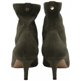 Ravel Madruga Pointed-Toe Sock Boots - Green