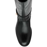 Lotus Black Freya Knee High Boots