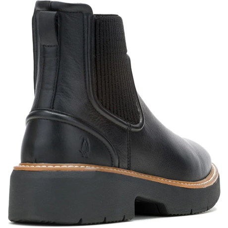 Hush Puppies Women Sock Jodie Ankle Boots - Black