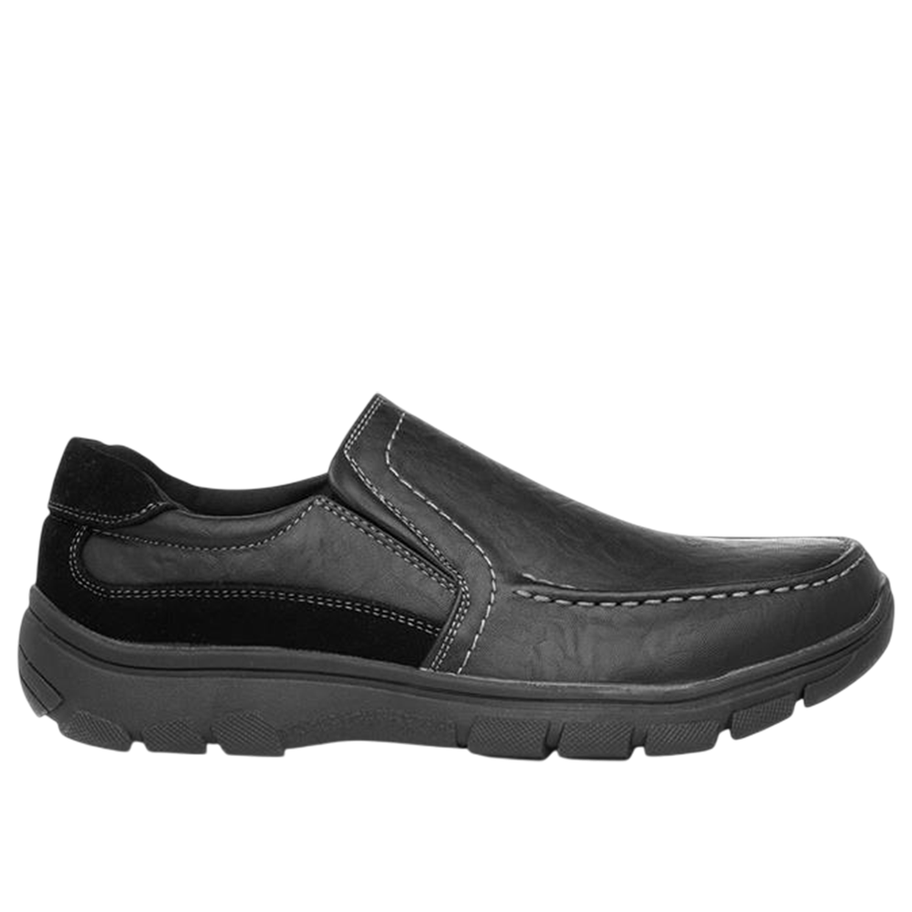 Cushion Walk Mens Slip On Comfort - Black