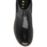 Ravel Leather Bray Pull-On Ankle Boots - Black