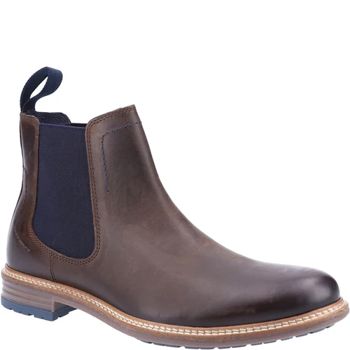 Hush Puppies Men Justin Chelsea Boots - Brown