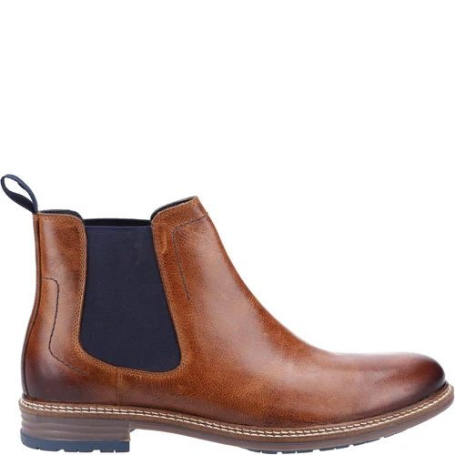 Hush Puppies Men Justin Chelsea Boots - Tan