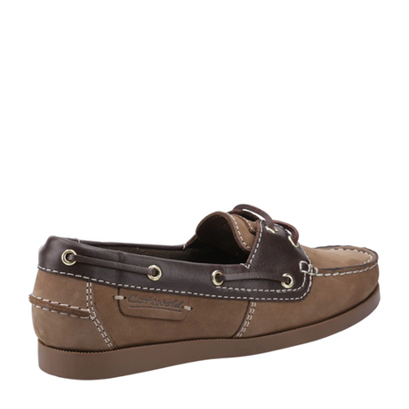 Cotswold Women Waterlane Shoes - Taupe/Brown