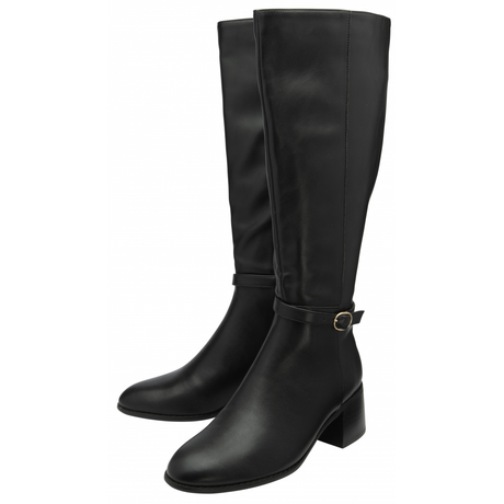 Ravel Chatton Zip-Up Knee High Boots - Black