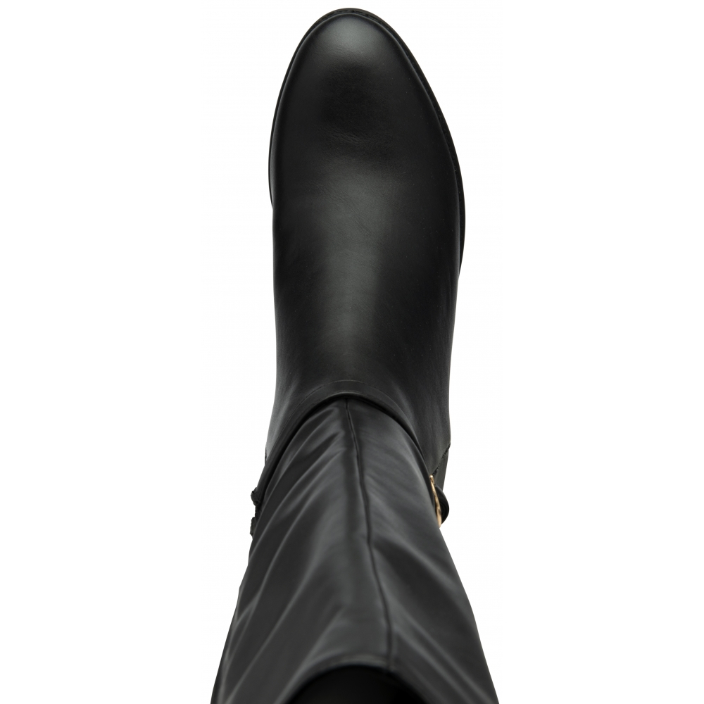 Ravel Chatton Zip-Up Knee High Boots - Black