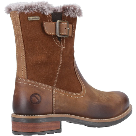 Cotswold Women Kemerton Ankle Boots - Tan