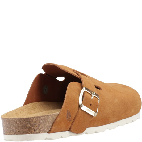 Hush Puppies Women Bailey Closed Toe Mules - Tan