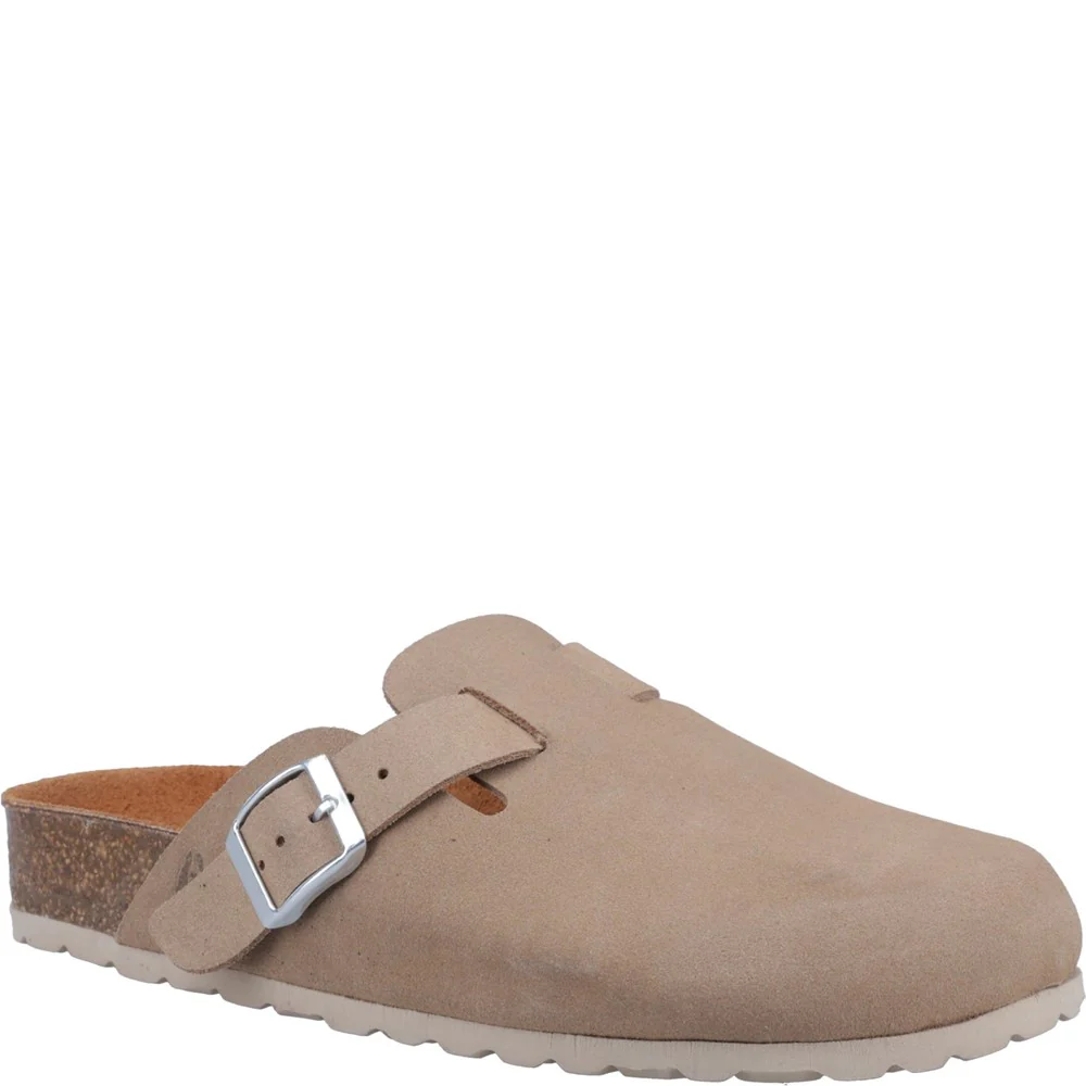 Hush Puppies Women Bailey Closed Toe Mules - Taupe