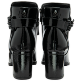 Lotus Amarin Women Ankle Boots Black Patent