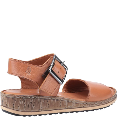 Hush Puppies Women Ellie Wide Fit Sandals - Tan