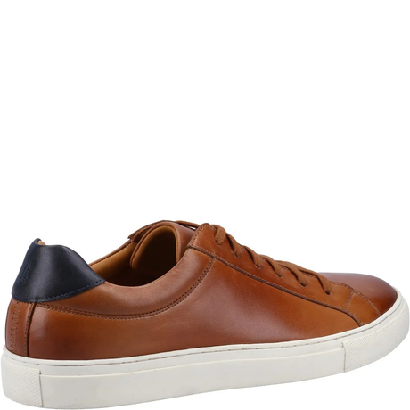 Hush Puppies Men Colton Cupsole Trainers - Tan