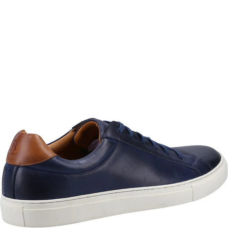 Hush Puppies Men Colton Cupsole Trainers - Navy