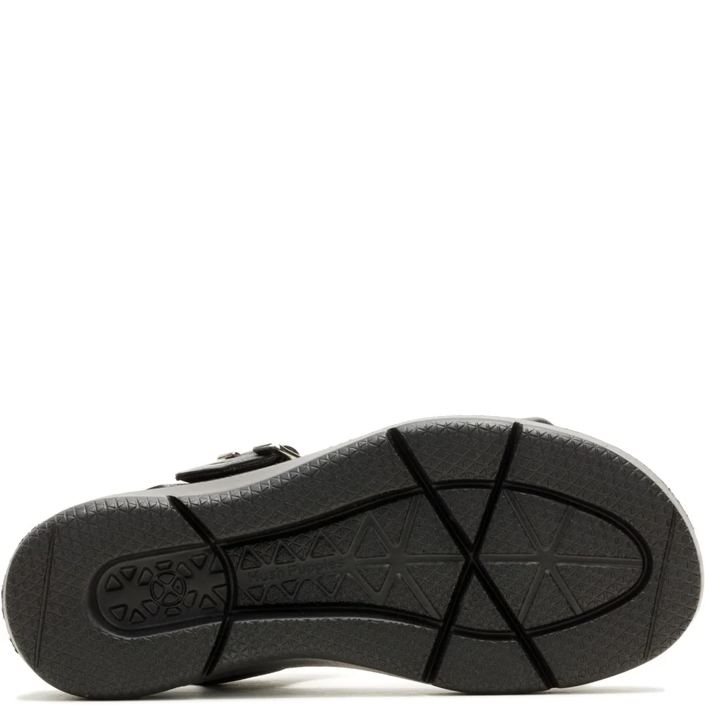 Hush Puppies Women Uplift Quarter Strap Sandals - Black
