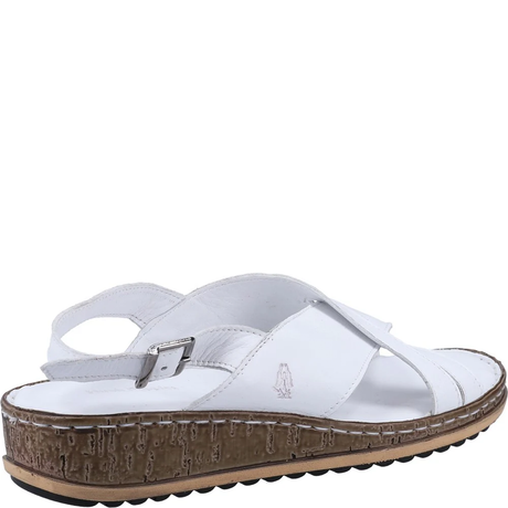 Hush Puppies Women Elena Crossover Wedges - White