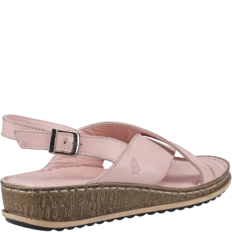 Hush Puppies Women Elena Crossover Wedges - Blush