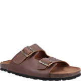 Hush Puppies Men Nash Slider Sandals - Brown