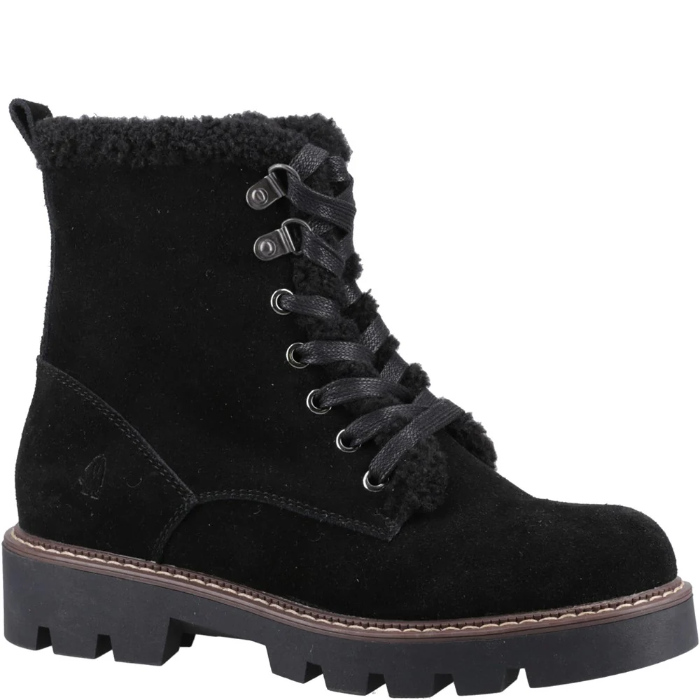 Hush Puppies Women Aurelia Ankle Boots - Black