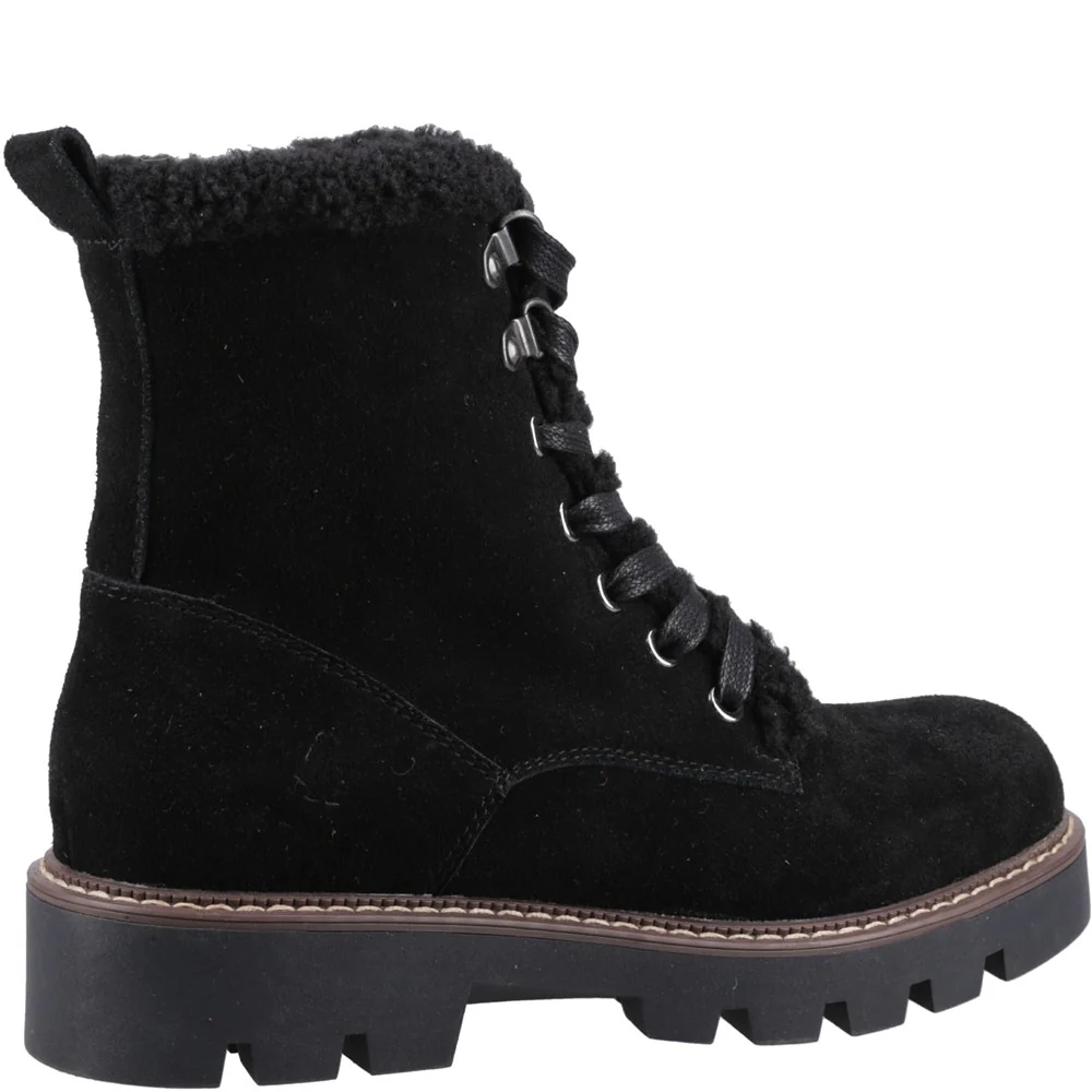 Hush Puppies Women Aurelia Ankle Boots - Black