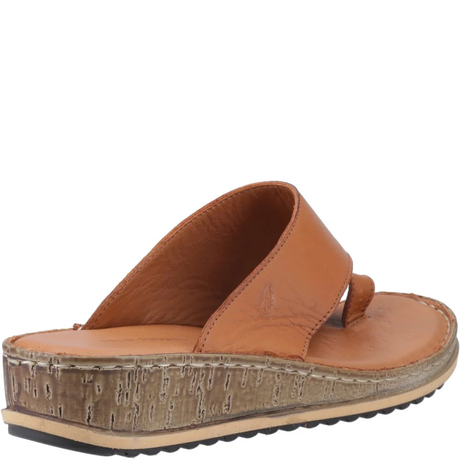 Hush Puppies Women Elissa Toepost Sandals - Tan