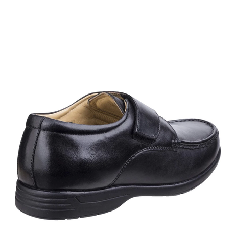 Fleet & Foster Men Fred Dual Fit Moccasin - Black