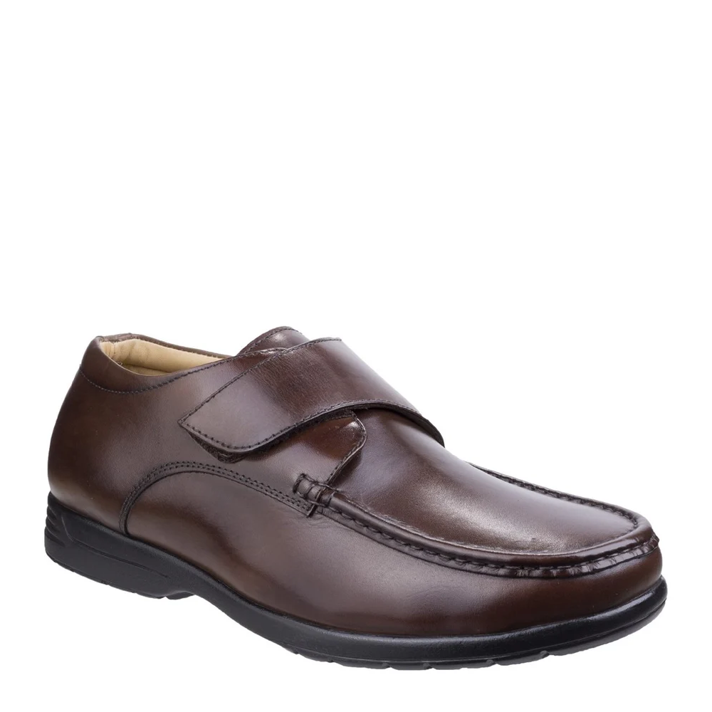 Fleet & Foster Men Fred Dual Fit Moccasin - Brown