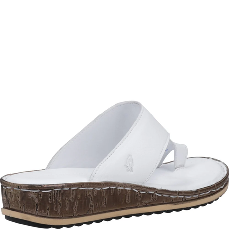 Hush Puppies Women Elissa Toepost Sandals - White