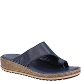 Hush Puppies Women Elissa Toepost Sandals - Navy