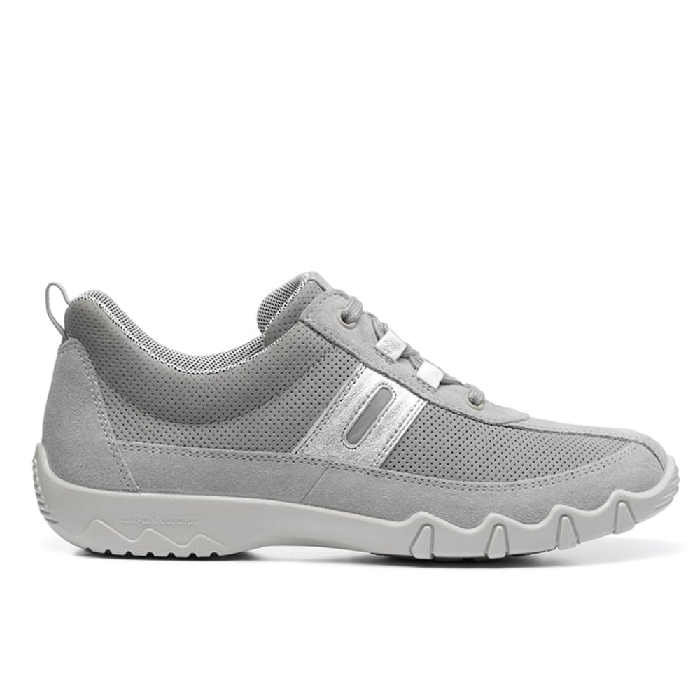 Hotter Women Leanne II Trainers - Shell Grey
