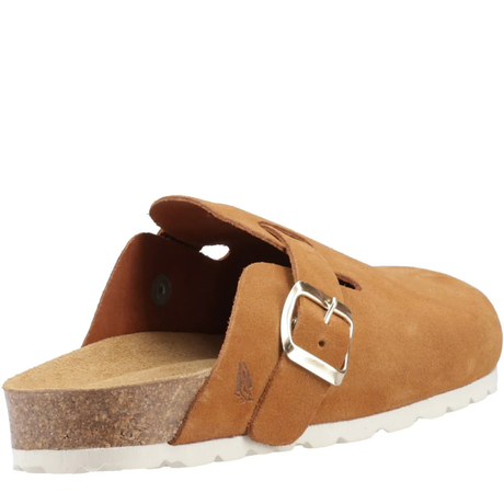 Hush Puppies Women Bailey Closed Toe Mules - Tan