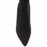 Ravel Madruga Pointed-Toe Sock Boots - Black